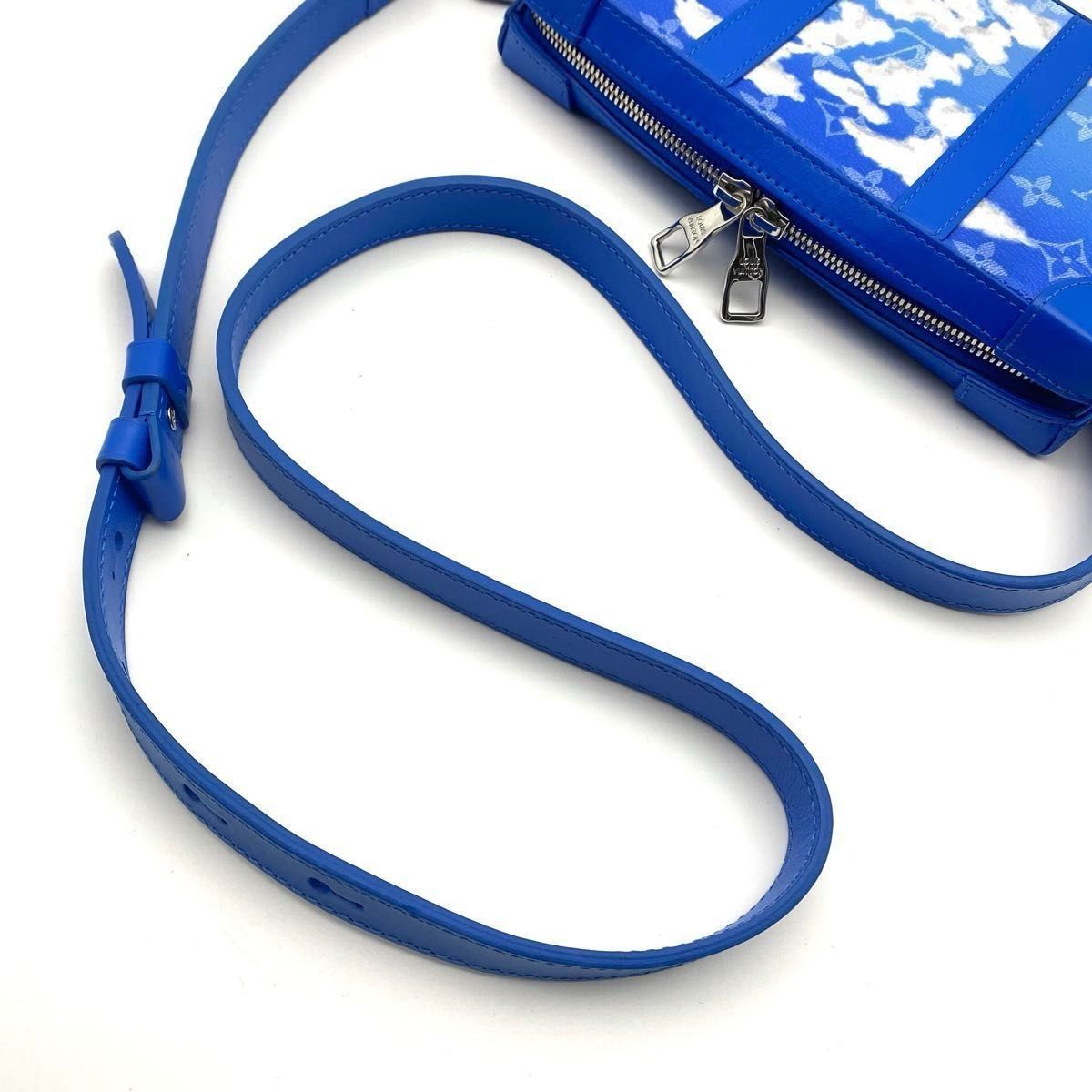 Louis Vuitton Monogram Clouds Soft Trunk Wallet M45432 Blue Virgil Abloh FW20