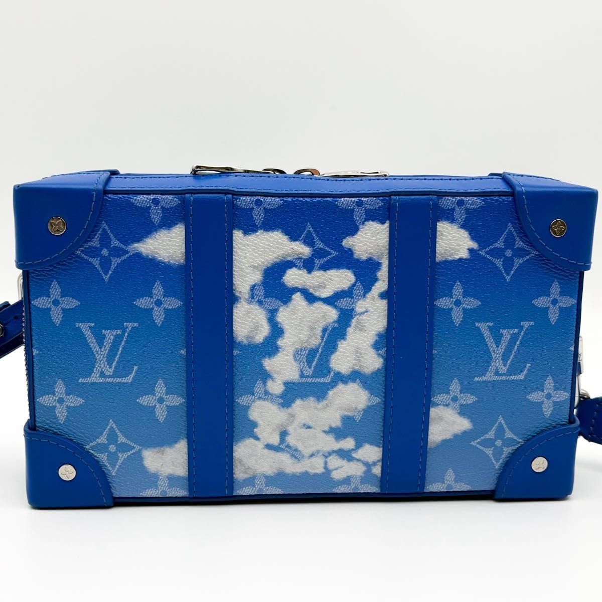 Louis Vuitton Monogram Clouds Soft Trunk Wallet M45432 Blue Virgil Abloh FW20