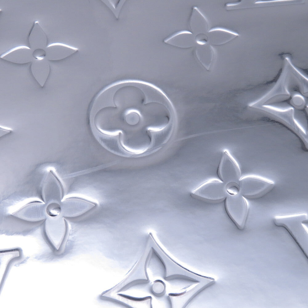 Louis Vuitton Monogram Mirror Courtois 40 M20454 · Silver Hardcase Attaché Case · Unused A-Rank · Full Accessories · 2000s