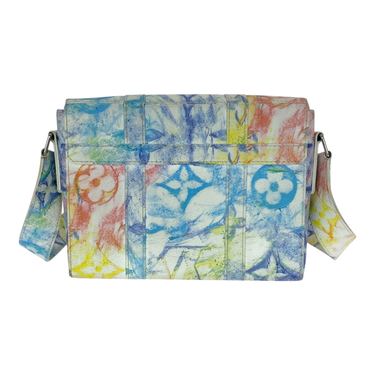 Louis Vuitton Monogram Pastel Trunk Messenger PM M45661 Multicolor Shoulder Bag