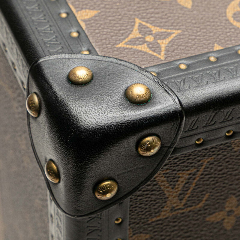 Louis Vuitton Courtois 40 Monogram Reverse Trunk Case M20085 · Classic Hardcase Attaché · Lock Closure · Keys & Dust Bag · Vintage LV Travel