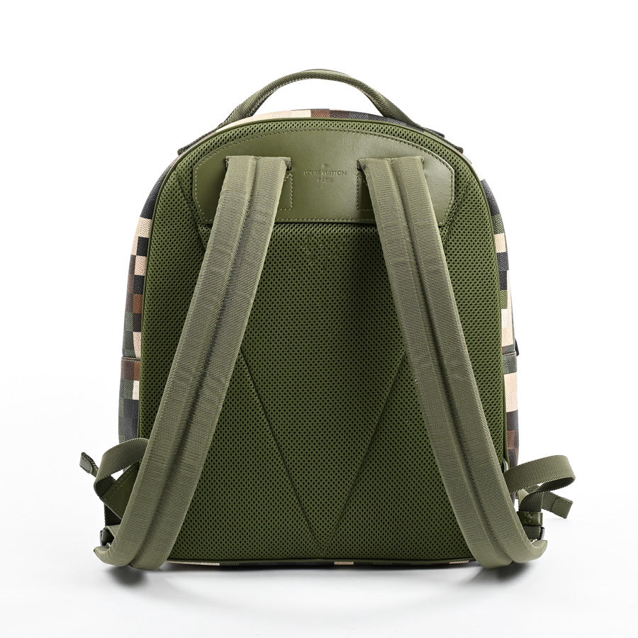 Louis Vuitton Motion Backpack M24445 Damoflage Green Pixel Camouflage LVovers 2024