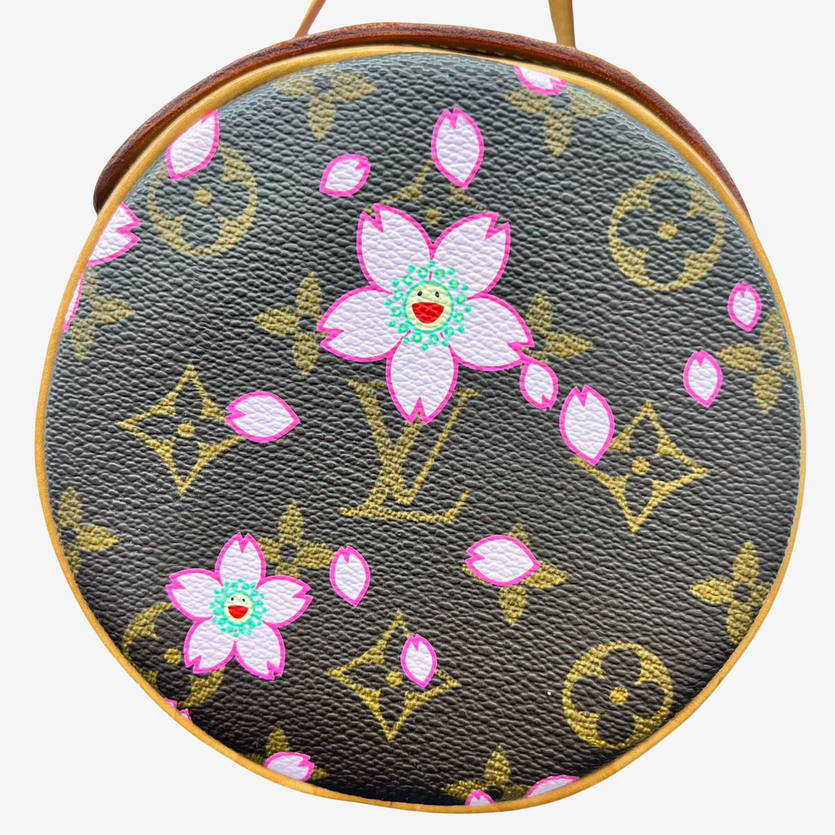 Vintage Louis Vuitton Murakami Cherry Blossom Papillon Bag 2003 Rare Monogram Pink Sakura M92009