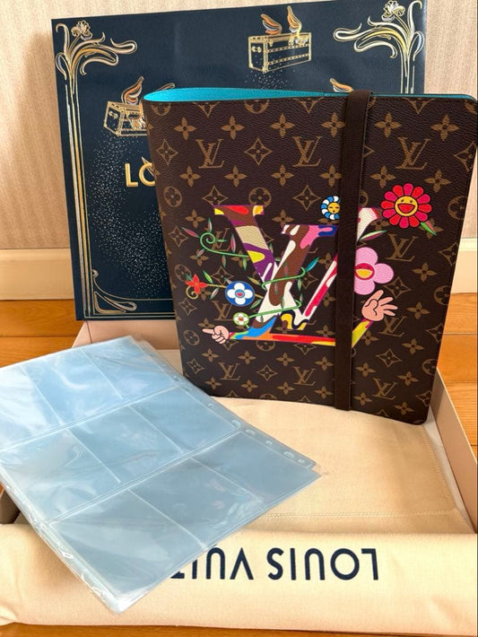 Louis Vuitton Murakami Superflat Binder Japan Exclusive LV TM Monogram Organizer Art Collector Album GI1569