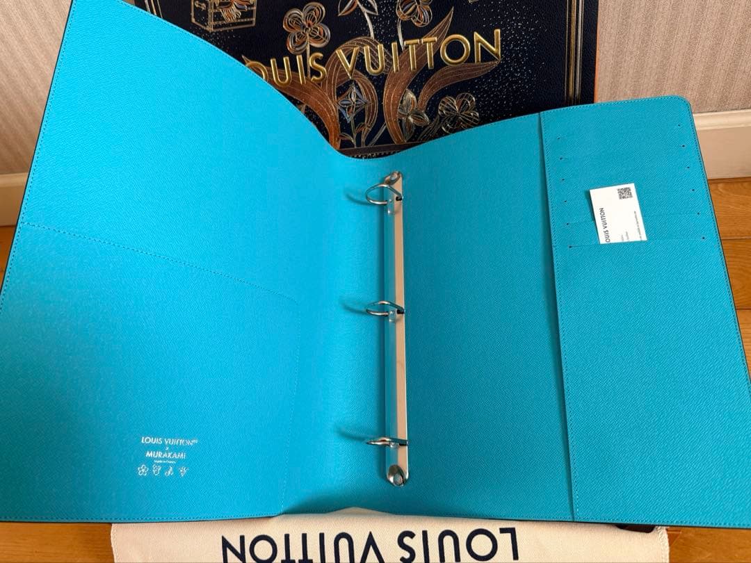 Louis Vuitton Murakami Superflat Binder Japan Exclusive LV TM Monogram Organizer Art Collector Album GI1569