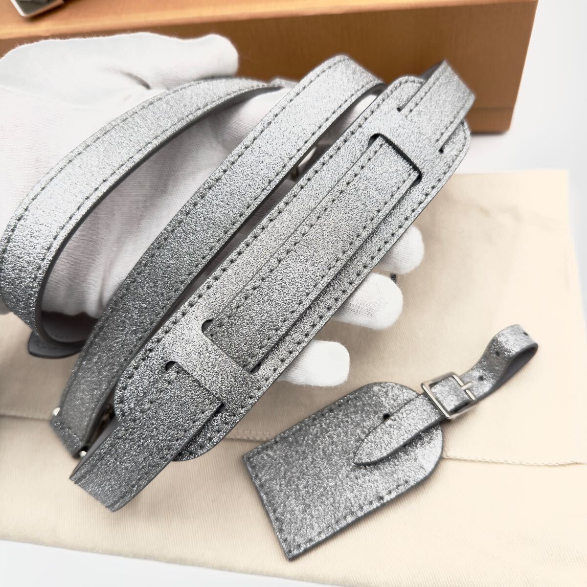 Louis Vuitton Neo Éclipse Glitter Trunk Bag M20329 – Silver Monogram · 2022 Limited Edition · Full Set · Unused S Rank