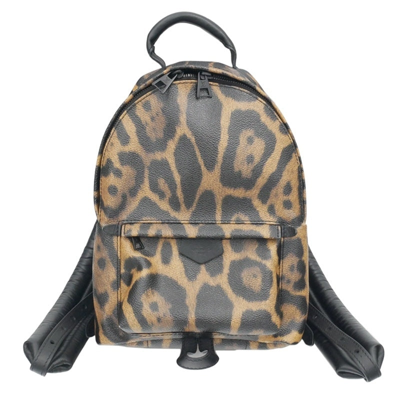 Louis Vuitton Palm Springs Backpack PM M52020 Leopard Animal Print Brown Black Limited Edition