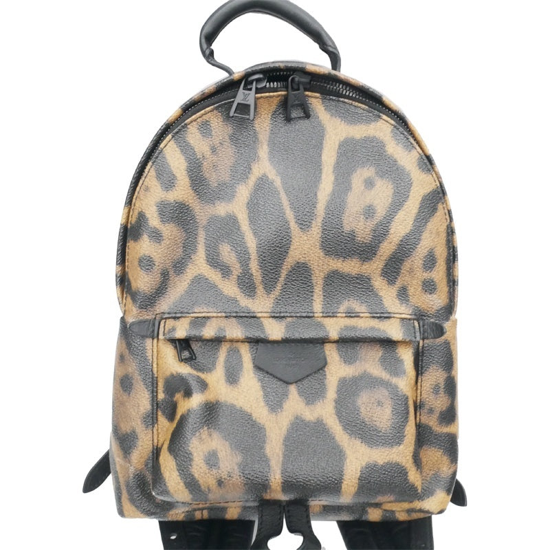 Louis Vuitton Palm Springs Backpack PM M52020 Leopard Animal Print Brown Black Limited Edition