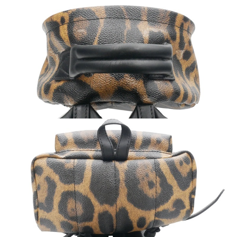 Louis Vuitton Palm Springs Backpack PM M52020 Leopard Animal Print Brown Black Limited Edition