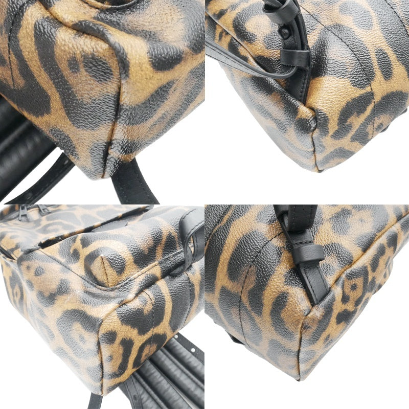 Louis Vuitton Palm Springs Backpack PM M52020 Leopard Animal Print Brown Black Limited Edition