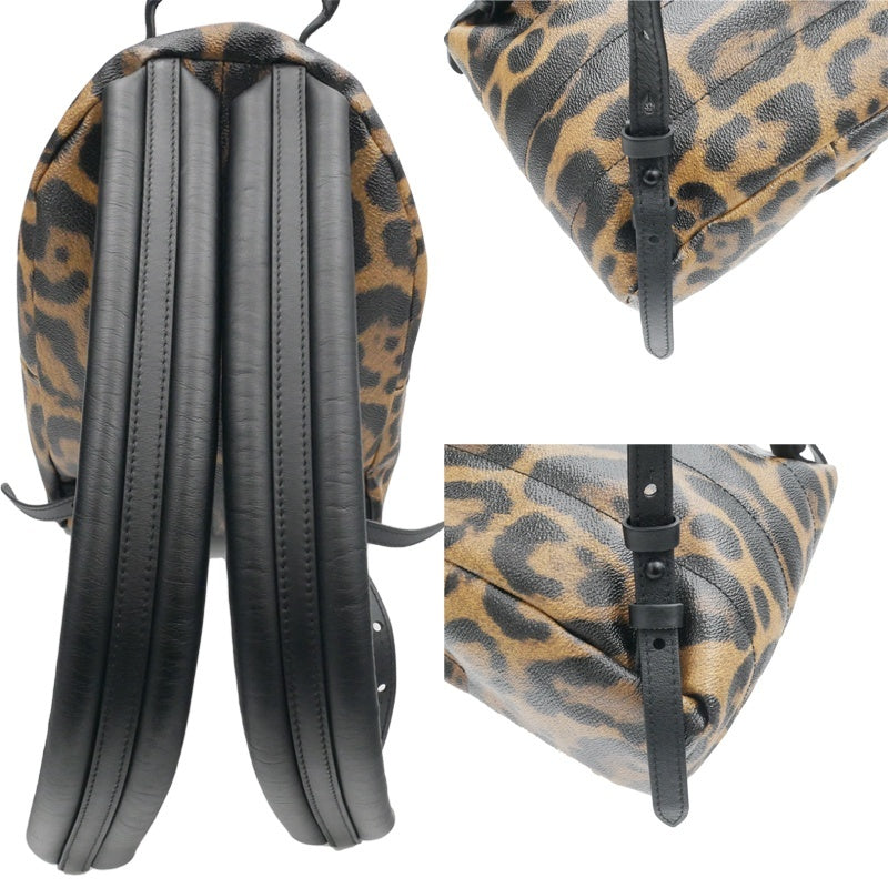 Louis Vuitton Palm Springs Backpack PM M52020 Leopard Animal Print Brown Black Limited Edition