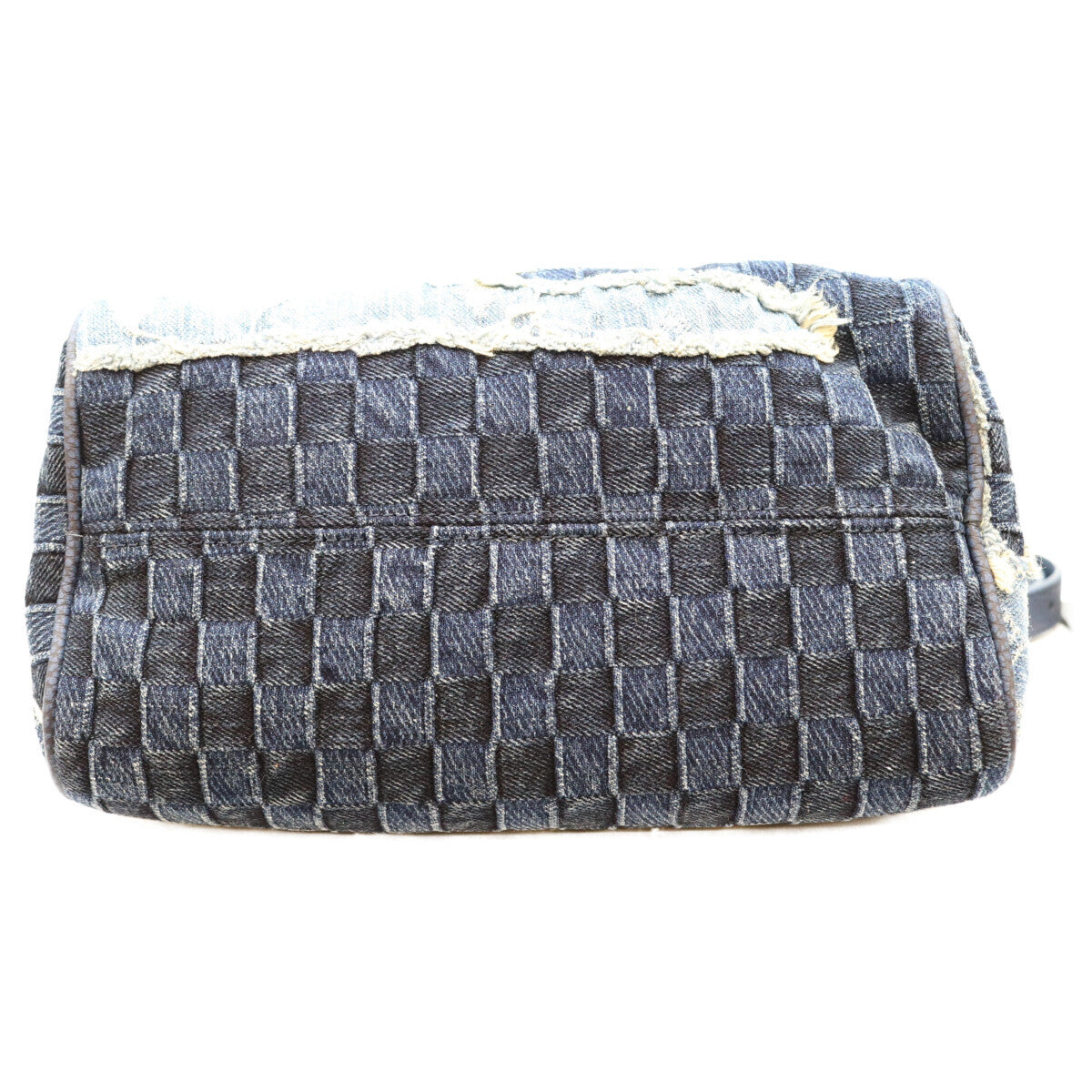 Louis Vuitton Speedy Bandouliere 25 M15276 Stonewashed Denim Patchwork Boro Monogram Bag