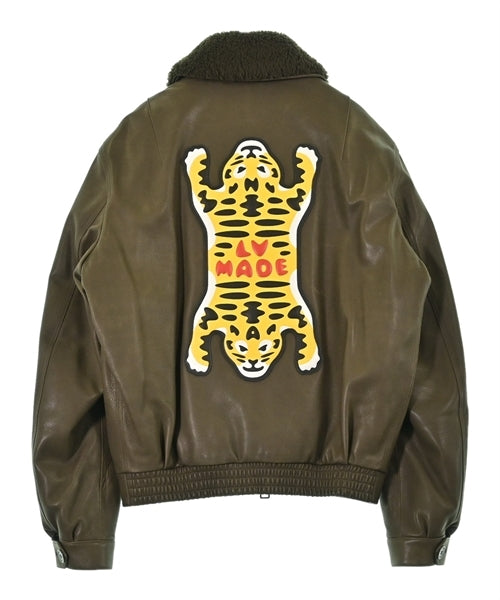Louis Vuitton Tiger Leather Jacket Size 46 Italy Made Flight Style Luxury Blouson LV Made