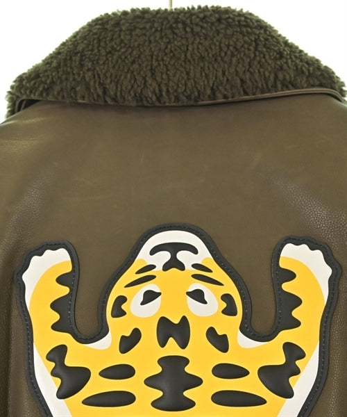 Louis Vuitton Tiger Leather Jacket Size 46 Italy Made Flight Style Luxury Blouson LV Made