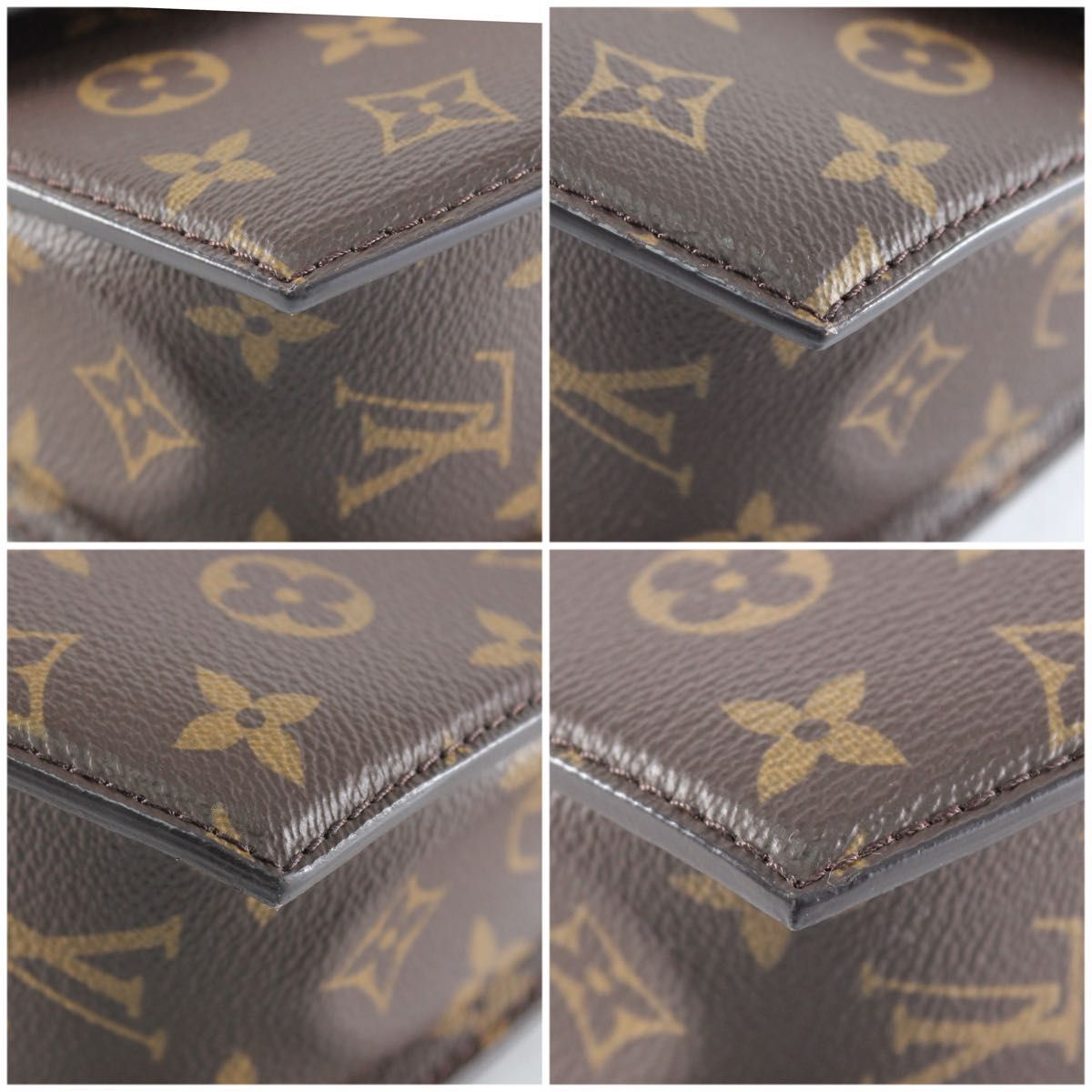 Louis Vuitton Tilsitt M46548 Monogram Reverse 2Way Top Handle Shoulder Bag
