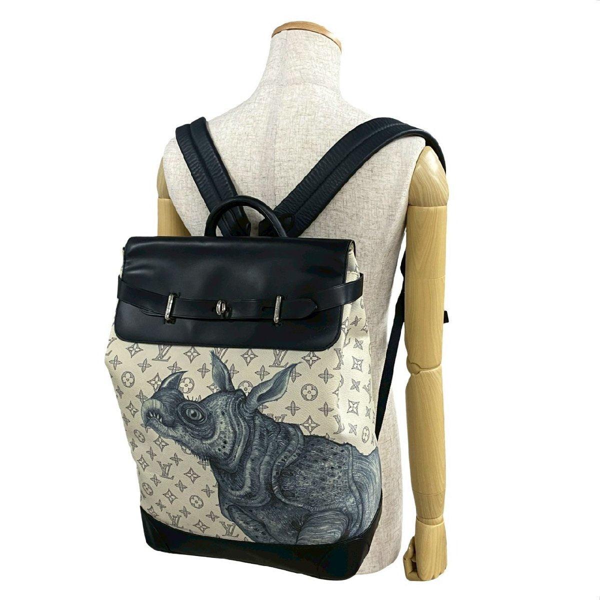 Louis Vuitton x Chapman Brothers Monogram Savane Steamer Backpack Rhino SS17 M54126