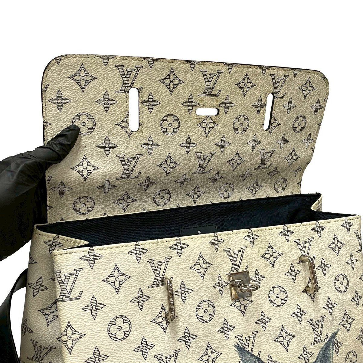 Louis Vuitton x Chapman Brothers Monogram Savane Steamer Backpack Rhino SS17 M54126