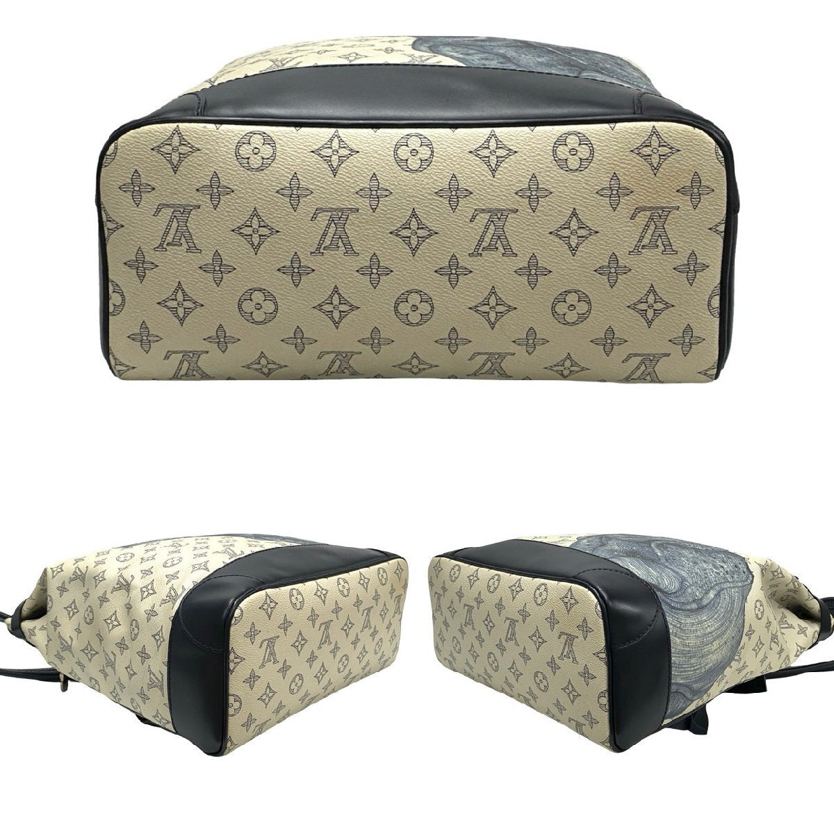 Louis Vuitton x Chapman Brothers Monogram Savane Steamer Backpack Rhino SS17 M54126