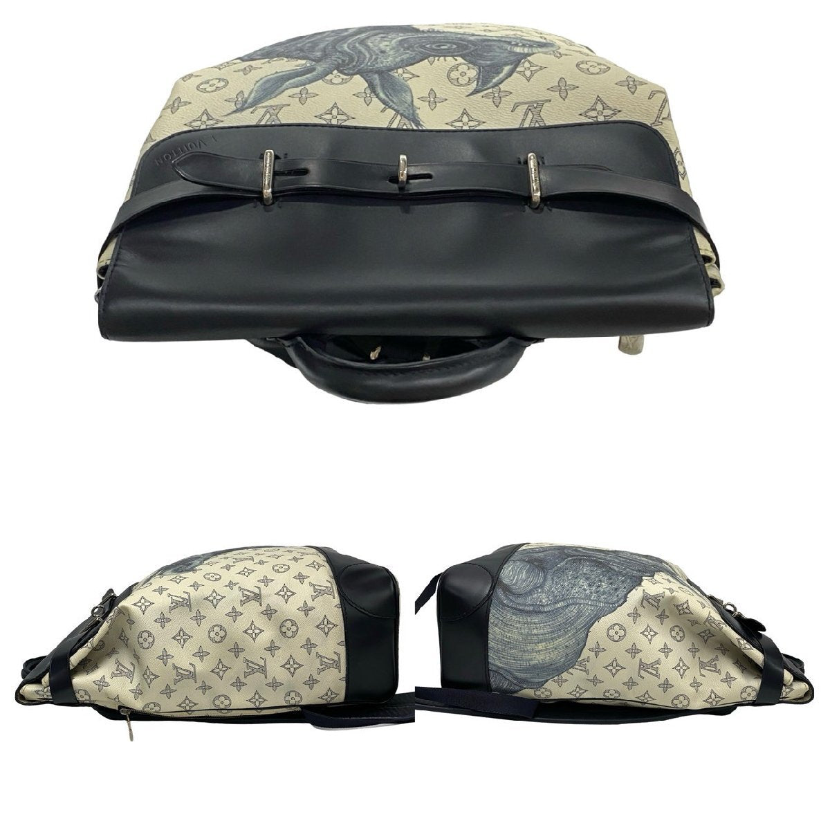 Louis Vuitton x Chapman Brothers Monogram Savane Steamer Backpack Rhino SS17 M54126