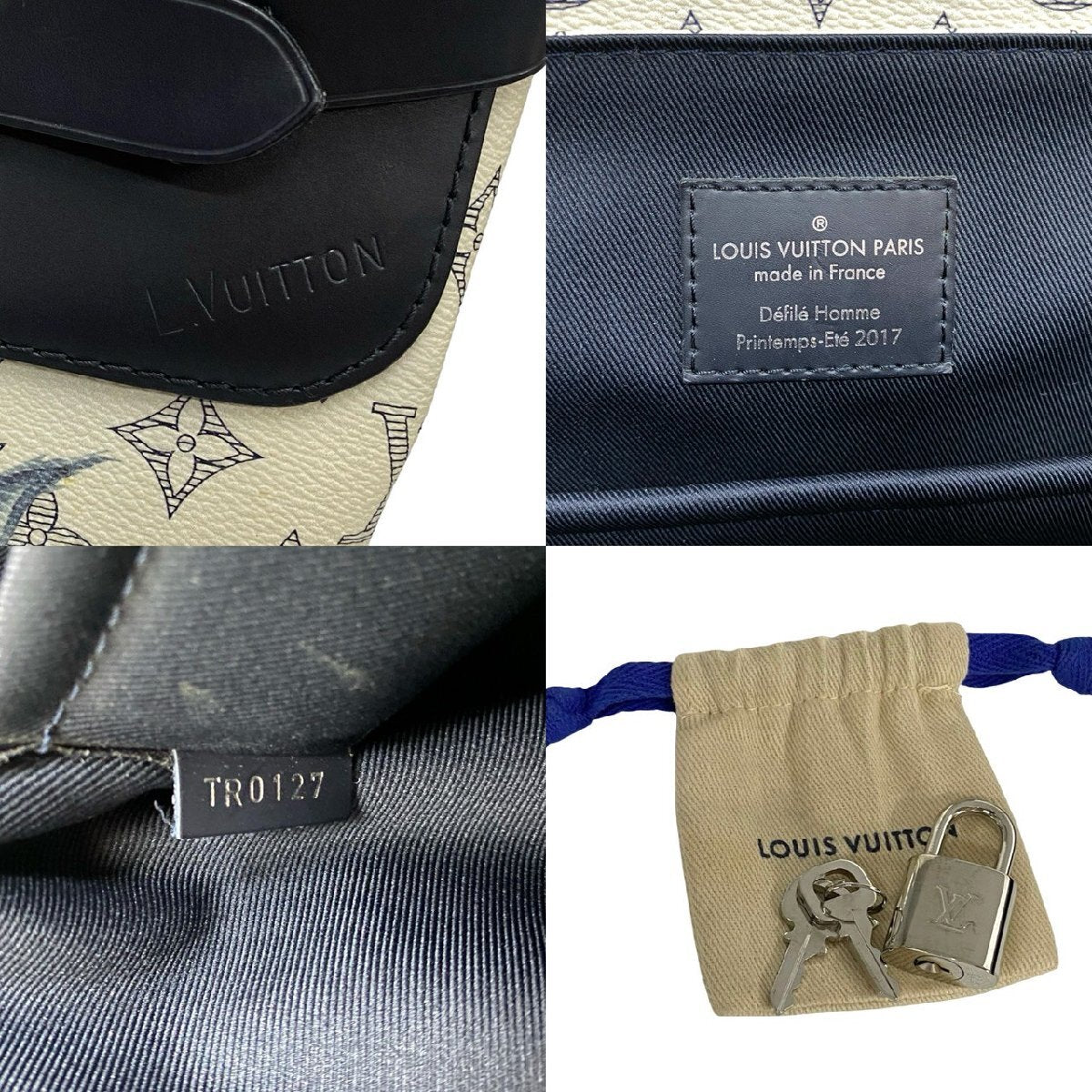 Louis Vuitton x Chapman Brothers Monogram Savane Steamer Backpack Rhino SS17 M54126