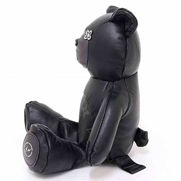 Louis Vuitton x Fragment Design Dou Dou Louis Teddy Bear Monogram Eclipse GI0184 Black