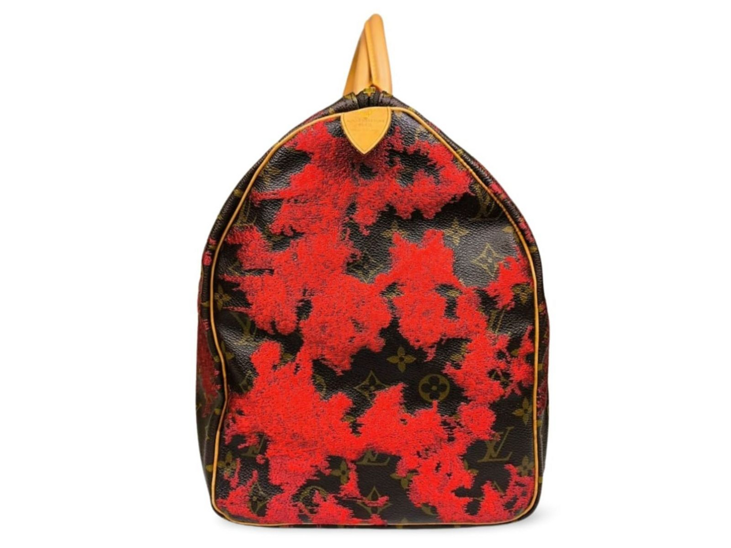 Louis Vuitton x Jay Ahr Vintage Keepall Hong Kong Flag One of One Hand Embroidered Farfetch Capsule Collector Archive Piece
