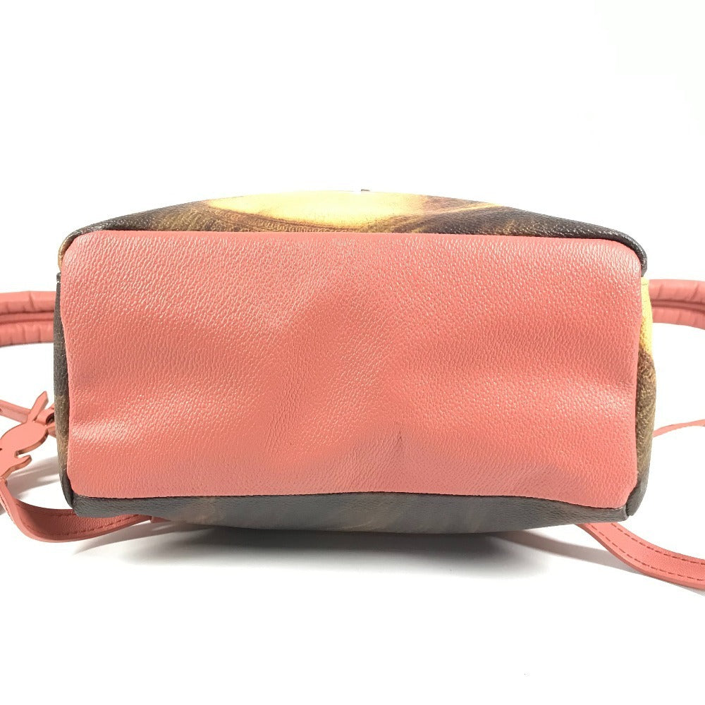 Mochila Palm Springs Louis Vuitton × Jeff Koons Mona Lisa M43375, colección Masters, 2017