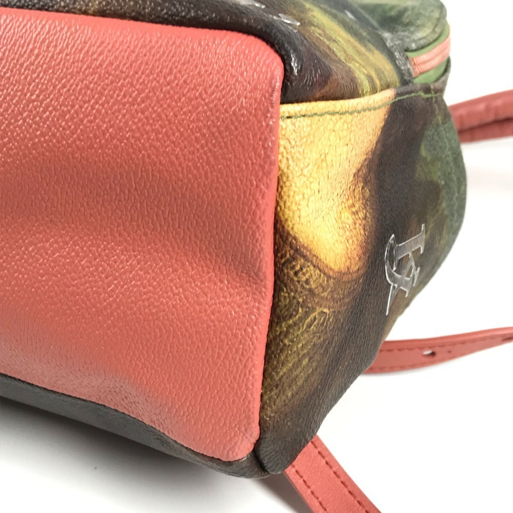 Mochila Palm Springs Louis Vuitton × Jeff Koons Mona Lisa M43375, colección Masters, 2017