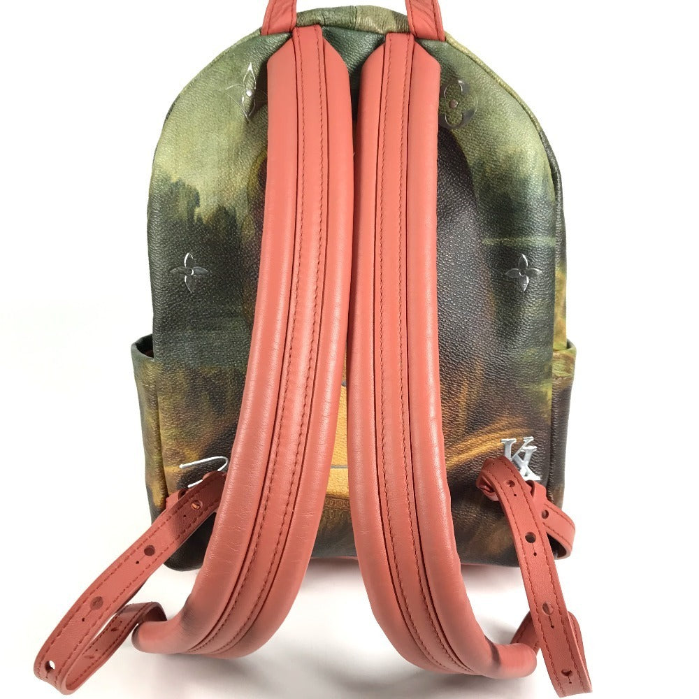 Mochila Palm Springs Louis Vuitton × Jeff Koons Mona Lisa M43375, colección Masters, 2017