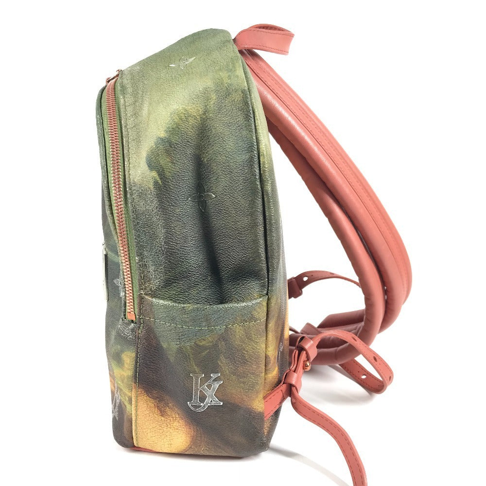 Mochila Palm Springs Louis Vuitton × Jeff Koons Mona Lisa M43375, colección Masters, 2017