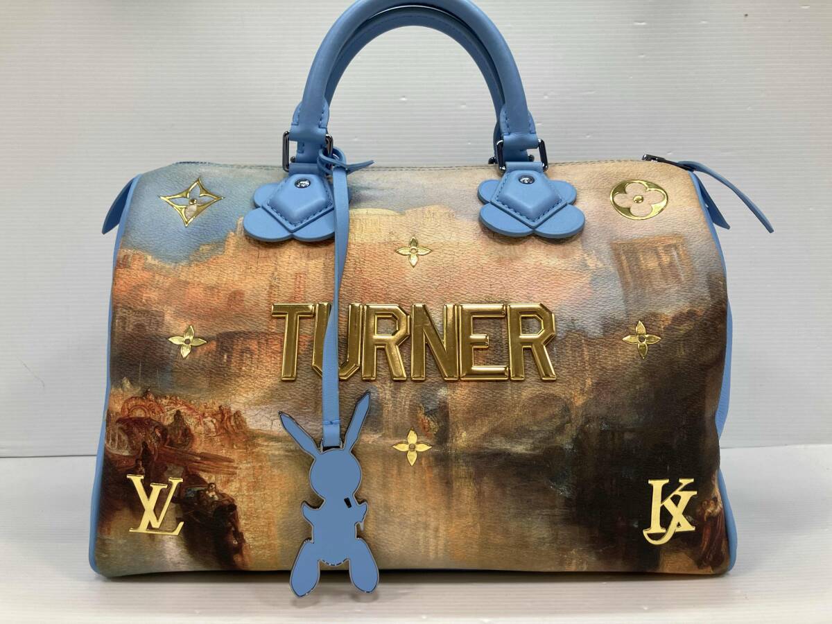 Louis Vuitton x Jeff Koons Turner Speedy 30 Masters Collection 2017 Limited Edition