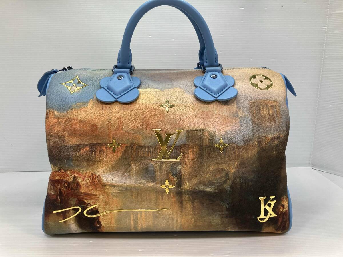 Louis Vuitton x Jeff Koons Turner Speedy 30 Masters Collection 2017 Limited Edition
