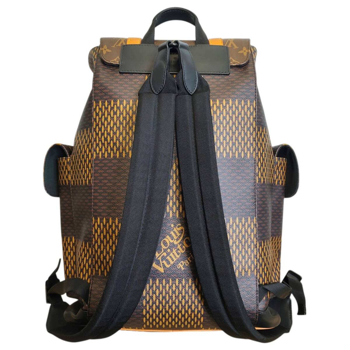 Louis Vuitton x NIGO Christopher PM N40358 Damier Giant Monogram Backpack LV²
