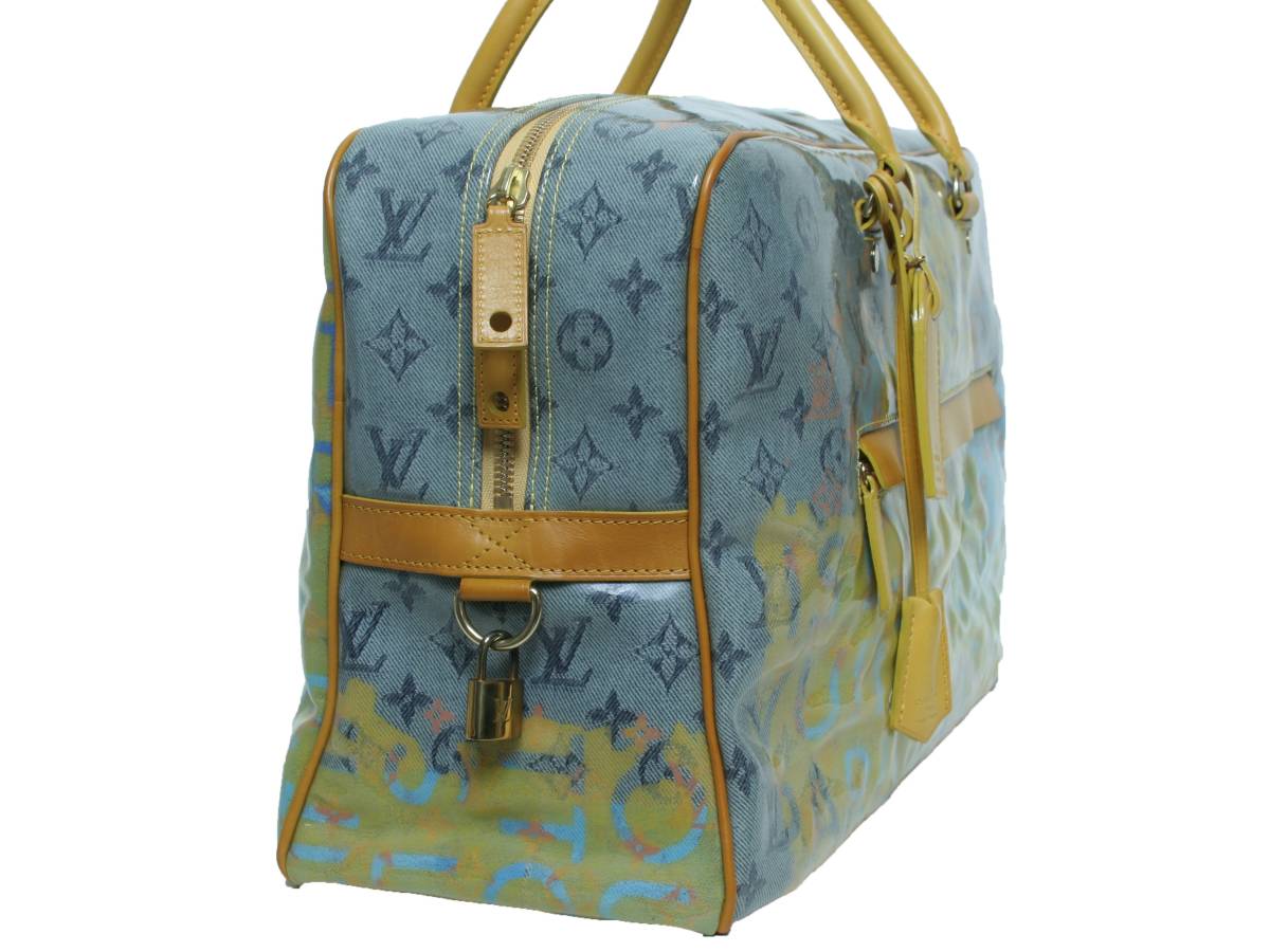 Louis Vuitton x Richard Prince Monogram Pulp Weekender GM M95735 Jaune Limited Edition