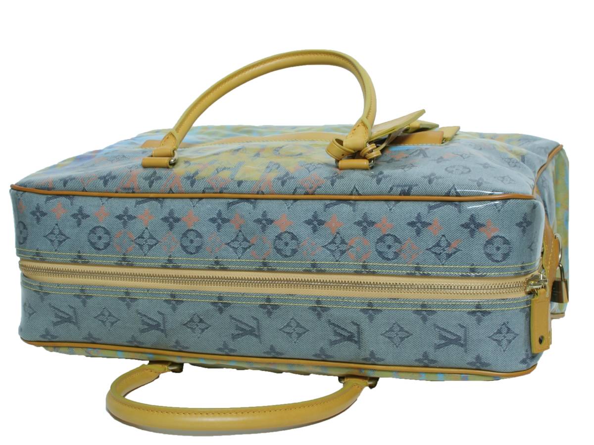 Louis Vuitton x Richard Prince Monogram Pulp Weekender GM M95735 Jaune Limited Edition
