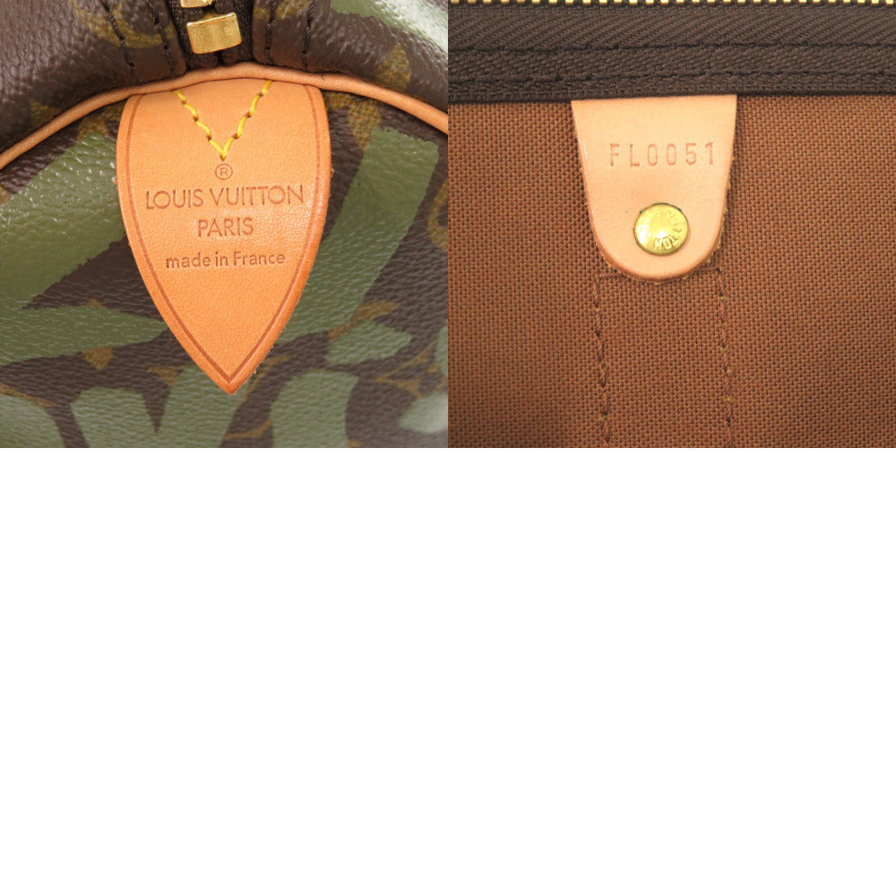 Louis Vuitton x Stephen Sprouse Monogram Graffiti Keepall 50 M92196 Khaki 2001 Limited Edition