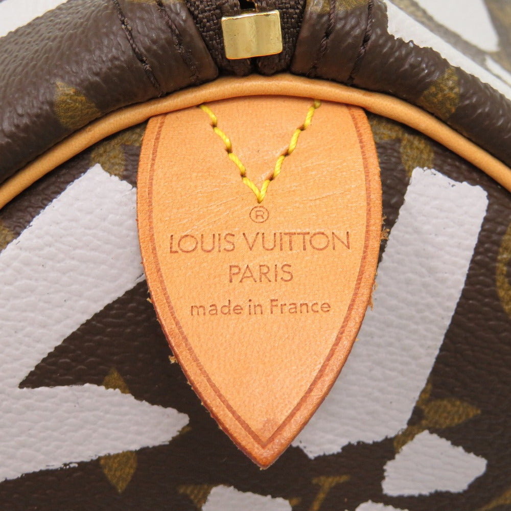 Louis Vuitton x Stephen Sprouse Monogram Graffiti Keepall 50 M92197 White 2001 Limited Edition