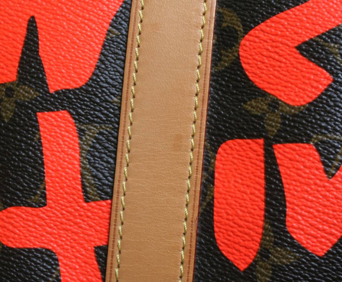 Louis Vuitton x Stephen Sprouse Monogram Graffiti Keepall 50 M93699 Orange Limited Edition