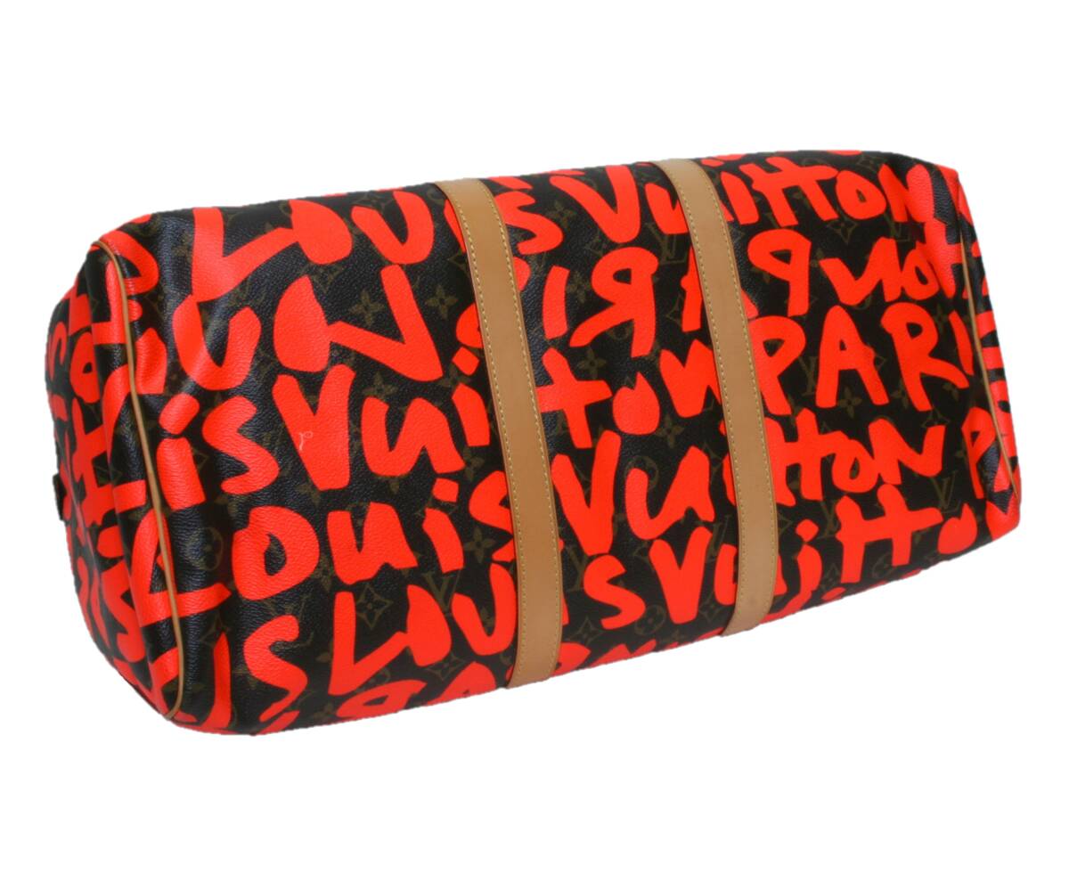 Louis Vuitton x Stephen Sprouse Monogram Graffiti Keepall 50 M93699 Orange Limited Edition