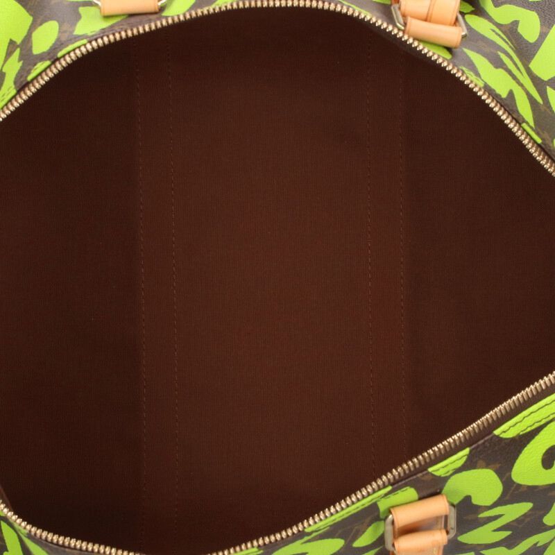 Louis Vuitton x Stephen Sprouse Monogram Graffiti Keepall 50 M93700 Vert Green Limited Edition