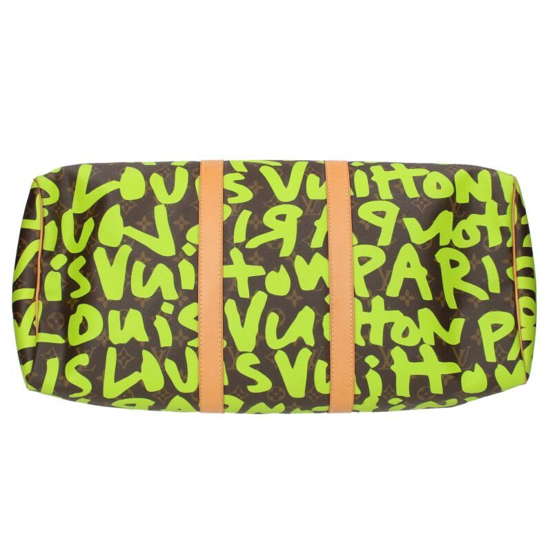 Louis Vuitton x Stephen Sprouse Monogram Graffiti Keepall 50 M93700 Vert Green Limited Edition