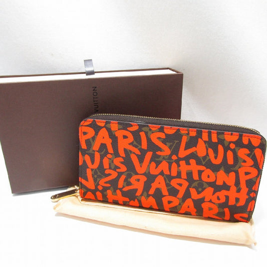 Louis Vuitton Sprouse orange Graffiti Zippy Wallet