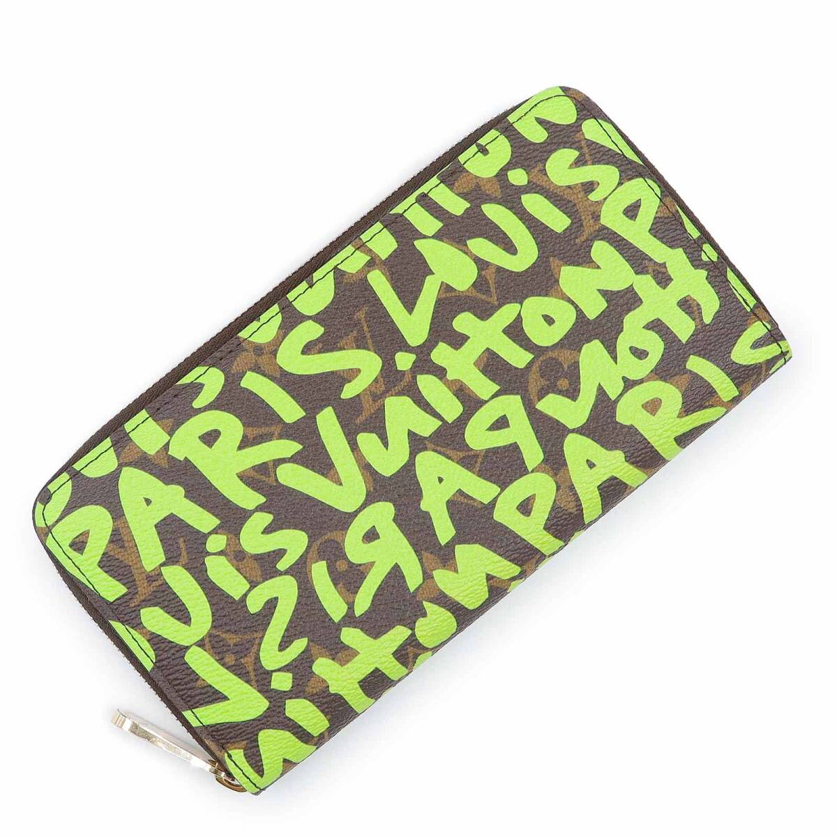 Louis Vuitton Sprouse Vert Graffiti Zippy Wallet