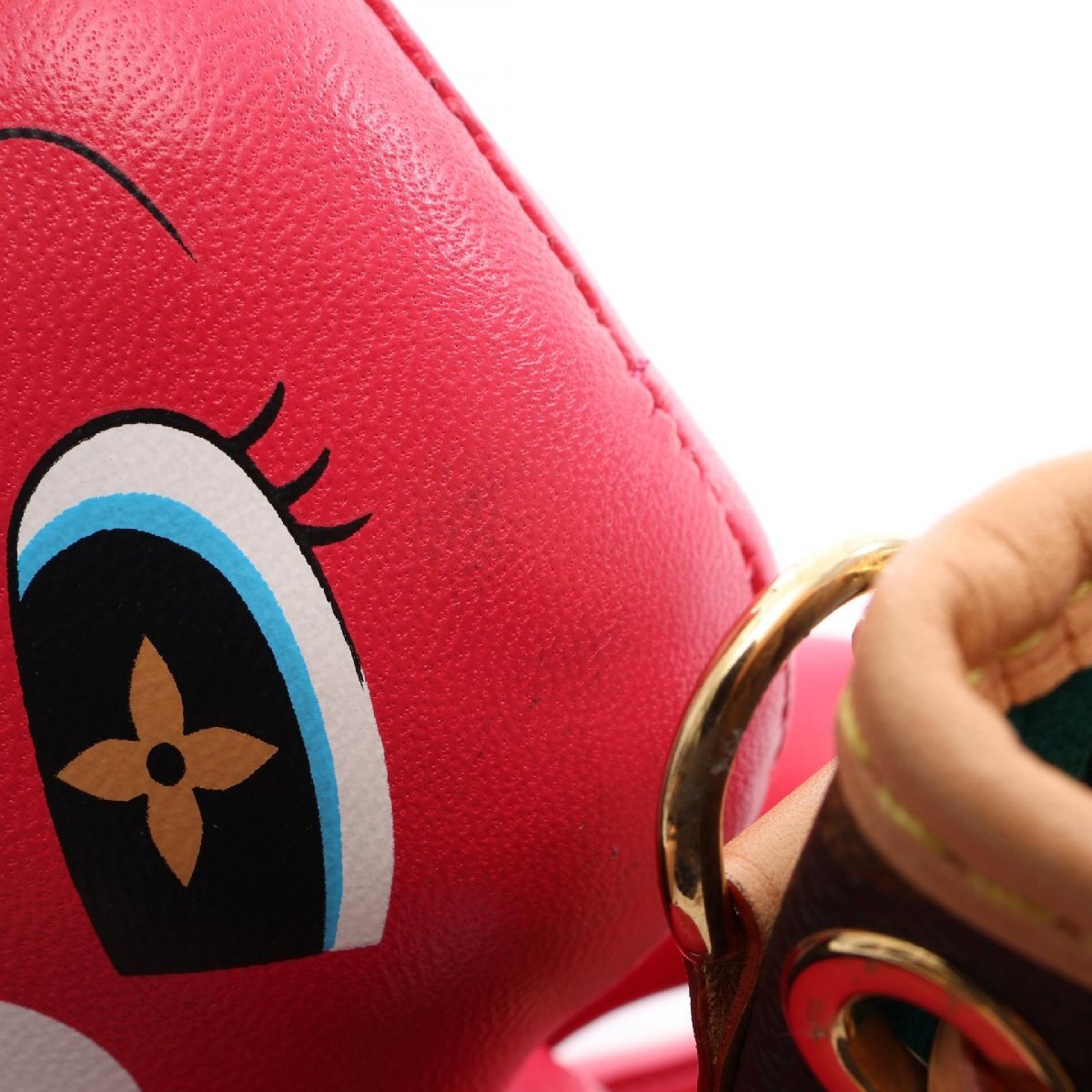 Louis Vuitton x Sun Yitian Nano Noé M11305 Animogram Rabbit Monogram 2WAY Mini Bag