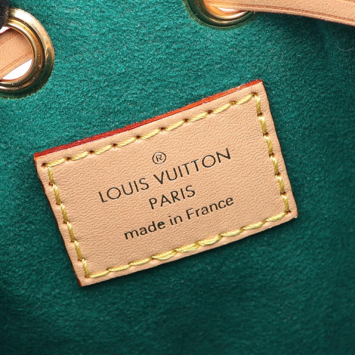 Louis Vuitton x Sun Yitian Nano Noé M11305 Animogram Rabbit Monogram 2WAY Mini Bag