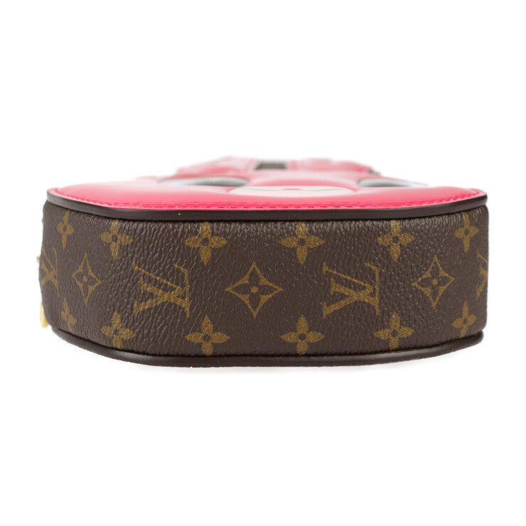 Louis Vuitton x Sun Yitian Wallet on Chain Rabbit M11452 Animogram Monogram Pink