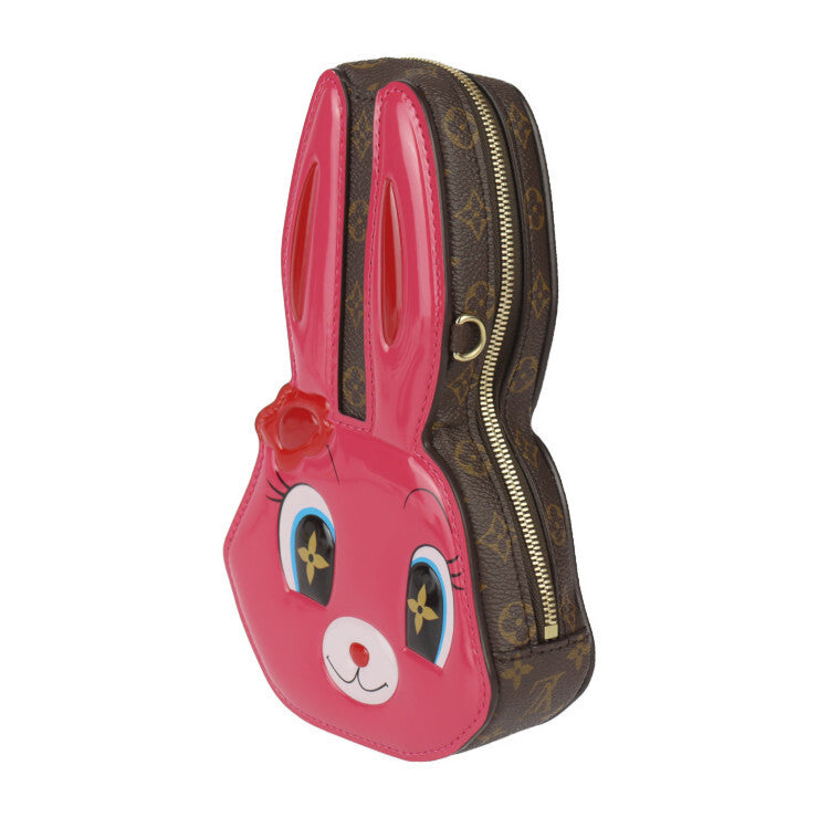 Louis Vuitton x Sun Yitian Wallet on Chain Rabbit M11452 Animogram Monogram Pink