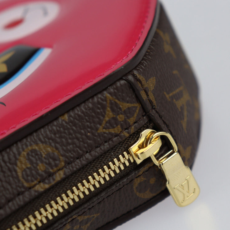 Louis Vuitton x Sun Yitian Wallet on Chain Rabbit M11452 Animogram Monogram Pink