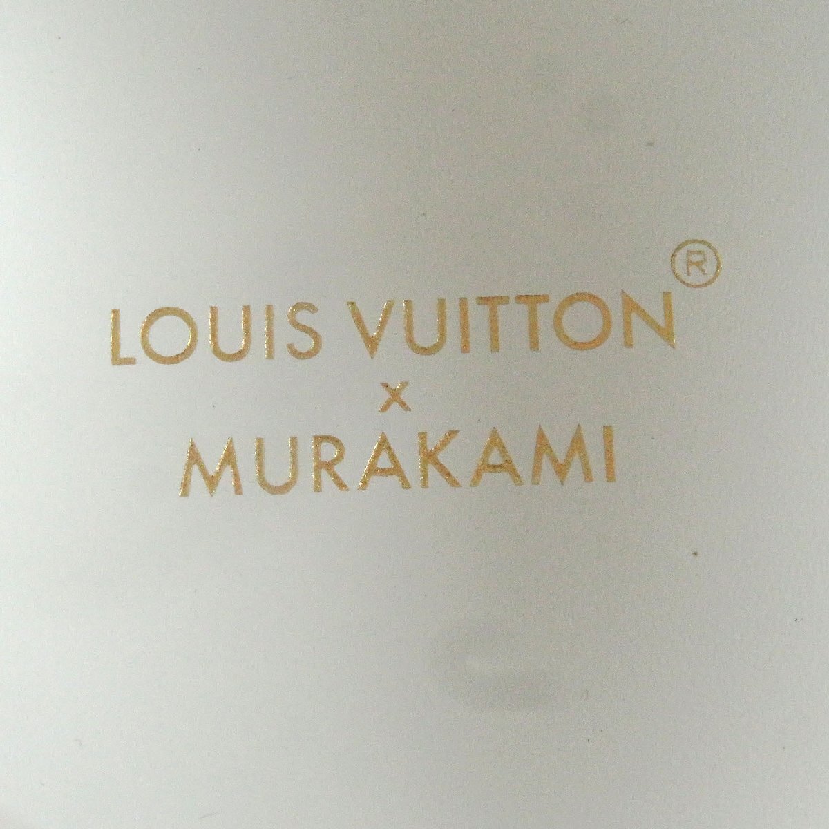 Louis Vuitton x Takashi Murakami LV x TM Time Out Sneaker White Panda Monogram 1AGZGR Size 42