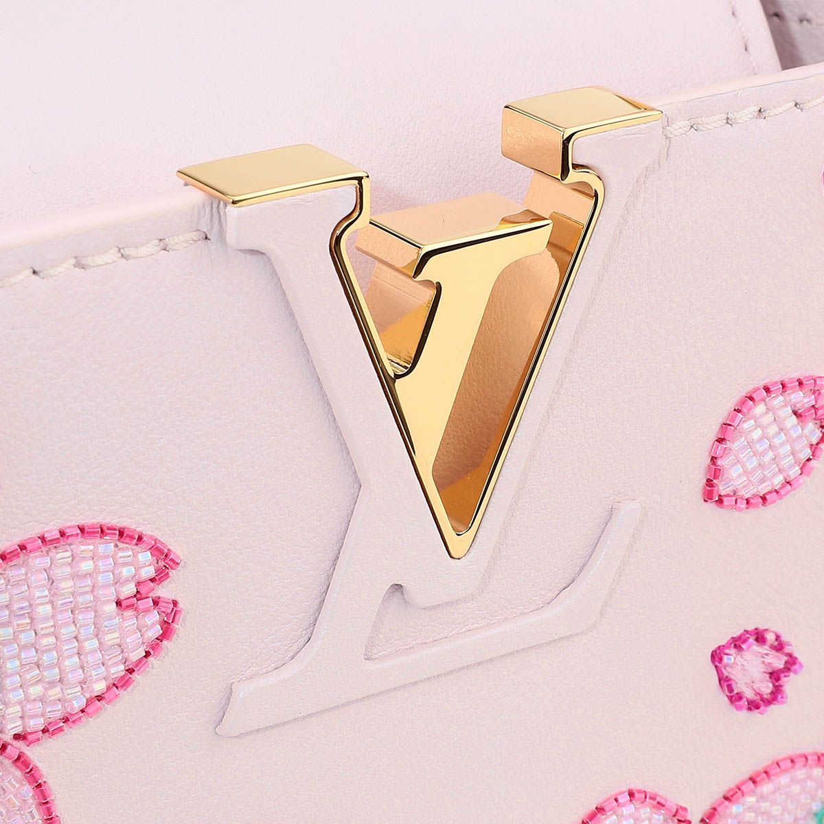 Louis Vuitton x Takashi Murakami Capucines Mini Pink M13249 LV TM Re-Edition Collector Handbag Full Set